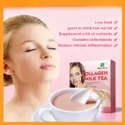 Natural COLLAGEN MILK TEA Shaking Milk Tea Health Tea 10g x10bags