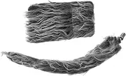 [Holibanna] Halloween Wolf Costume Set Fox Tail Gloves Decorative Animal Prop for Parties