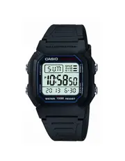 [Casio] W800H 1 Digital Black Resin Watch