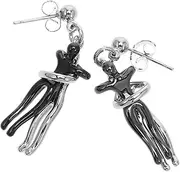 [COMPUKAS] 1 Set Creative Hug Jewelry Set for Women Elegant Necklace Earrings Set for Parties Weddings and Daily Wear present for Valentine Day Birthdays and Anniversaries