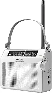 Sangean PR-D6 Compact Portable AM/FM Radio with AUST SANGEAN