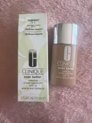 Clinique Even Better Makeup SPF 15 CN 40 Cream Chamois (VF) 1oz. NEW IN BOX