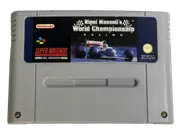 Nigel Mansell's World Championship Racing Super Nintendo SNES PAL