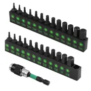 SWANLAKE 26-Piece Hex Head Allen Wrench Drill Bit Set, 1/4Hex Shank Quick Change