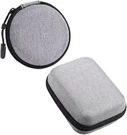 2pcs Portable Eva Microphone Storage Bags Electronic Product Organizer Durable Headset Accessory Case for Travel for Earphone Cable Management