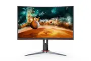 (Refurbished) AOC CQ27G2 27" 2K 1ms 144Hz Freesync Curved Height Adjustable Monitor [CQ27G2-RFB]