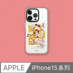 【犀牛盾】IPHONE 15系列CLEAR透明防摔手機殼｜迪士尼-米奇系列-朋友們的三連拍