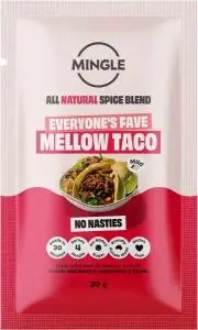 Mingle Mellow Taco All Natural Recipe Base 12x30g