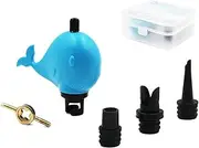 zolyet Surfboard Valves Adapter Multifunctional Paddle Board Inflate Adapters Set Inflatable Device Inflate Connectors Kit Multicolor