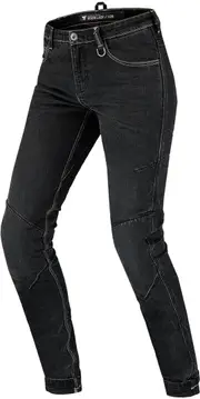 SHIMA Devon Ladies Motorcycle Jeans, black, Size 26 for Women