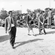 Marisa Allasio at the hippodrome of Villa Borghese 1962 OLD PHOTO 2