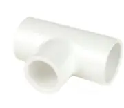 NIBCO 401-025 2-1/2" PVC Tee Slip x Slip x Slip Schedule 40