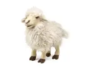 NEW PLUSH SOFT TOY Folkmanis 2982 Woolly Longwool Sheep Full Body Hand Puppet