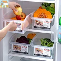 在飛比找樂天市場購物網優惠-透明收納盒 冰箱收納盒 廚房收納 冰箱飲料盒 冰箱收納架 【