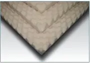 Mattress Overlay, Convoluted, 4 X 34 X 72 Inch, BRAND