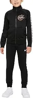 [Nike] Little Boys Full Zip Tricot Jacket and Pants 2 Piece Set (B(76J269-023)/O, 3T)