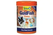 Tetra Goldfish Flakes w Vitamin C Clear Water Floating Fish Food Formula 200g