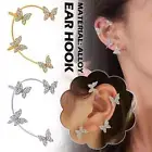 Butterfly Ear Cuff Silver /Gold Clip Non Piercing Wrap BEST Jewellery Ear Z2Q3
