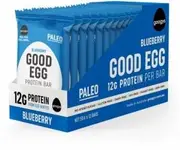 Googys Natural Paleo Protein Bar Blueberry G/F 12x55g