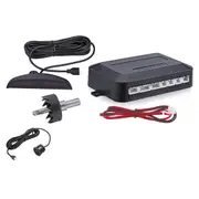 Vehicle Parking Sensor System with Reversing Radar 4 Sensor Buzzer Alarm