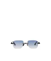 Geometric lens sunglasses One size Blue