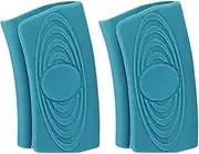 LeoLeoyy Silicone Pot Holder, Heat Resistant Pan Handle Covers, Kitchen Utensils, Pan Handle Sleeve for Cast Iron Casserole, Frying Pan, Cast Iron Pan (Green)