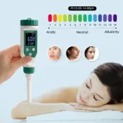 PH Meter Tester Measures Skin Paper Fabric Dough Water Flat Surface & Bluetooth-