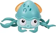 Kisangel Sensing Crawling Octopus Interactive Plaything with Safe for Encourages Crawling and Movement for Birthdays and Christmas