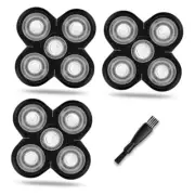 Freebird Replacement Blades for Freebird Head Shaver Replacement Blades 3-Black
