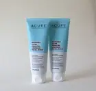 Acure Incredibly Clear Charcoal Lemonade Facial Scrub 4 fl oz Vegan Pack Of 2