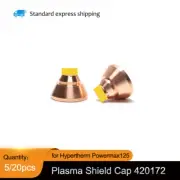 5/20pcs 420172 Plasma Shield Cap For PowerMax105 Duramax Plasma Torch