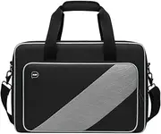 [Generic] The Storage Bag Compat with PS5 Game Console Classification S - Portable & Shoulder Black Black One Size