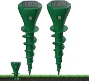 Solar Ultrasonic Animal Repelled - Vibration Mole Gopher Groundhog Repeller,Solar Groundhog Repeller, Vole Repeller, Snake Gopher Mole Vole Repeller, Ultrasonic and Vibration Technology