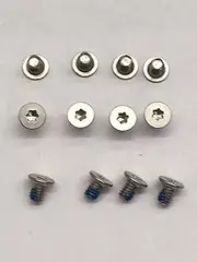 New Replacement Bottom Cover Screw for Dell XPS 13 9343 9350 9360 XPS 15 9550 9560 M5510 Series Laptop (Silver)