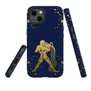 For Apple iPhone 13 Case, Armour Back Cover, Aquarius Drawing