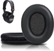 Ear Pads Cushions Replacement, Earpads for Sony MDR-7506 MDR-V6 MDR-V7 MDR-CD900ST Monitor Headphones, Softer Protein Leather, High-Density Foam