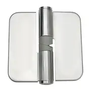 Metlam Gravity Hinge Concealed Bolt Through Satin Stainless Steel