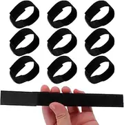 COLLBATH 10pcs Dog Bootie Holders Anti Slip Sock Straps Pet Shoe Bands Adjustable Paw Protector Straps Non Slide Sock Fasteners for Outdoor Activities