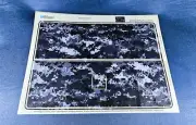 Microsoft Surface Pro 4 or 5 Blue Digital Camo Skin, Matte Finish