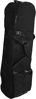 LOCADENCE Golf Travel Bags with Wheels, Portable Water Proof Nylon Padded Golf Club Travel Covers with Handle and Adjustable Shoulder Strap for Airlines