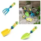 Candy Color Kids Garden Tool Caterpillar Set Trowel Gift Rake Beach Toy
