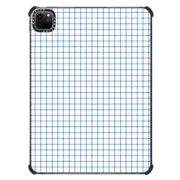 iPad Pro 11-inch (3rd/4th gen) iPad Impact Case School Grid Blue on White