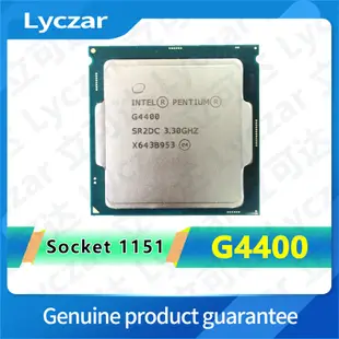 英特爾 Intel Pentium G4400處理器 LGA 1151 3.3GHz 3M緩存雙核54W Lyczar台