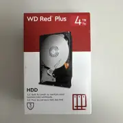 NEW Western Digital 4TB Red Plus NAS SATA HDD Internal Hard Drive HDD-WD40EFPX