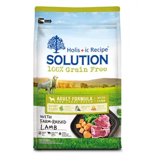 SOLUTION 耐吉斯 紐澳放牧羊 無穀成犬糧 大顆粒 7.5kg