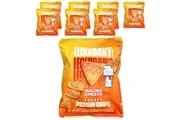 Legendary Foods, Popped Protein Chips, Nacho Cheese, 7 Bags, 1.2 oz (34 g) Each