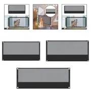 Pet Door Fence Mesh Puppy Fence Gate for Kitten Small Cats Hamster