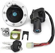 Ignition Key Switches for Suzuki GSX1300RX GSX1300RY GSX1300R K1 K2 K3 K4 K5 K6 K7 for Hayabusa GSX1300 GSX 1300 R RY RX Ignition Switch Seat Lock Ignition Barrel Key Switch