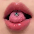 1Pc Stainless Steel Eyeball Tongue Ring Tounge Eye Ball Barbell Piercing Jewelry