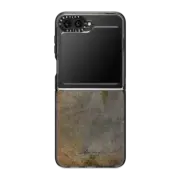 Galaxy Z Flip5 Impact Case cement moss